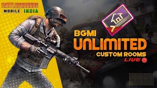 🔴 BGMI LIVE CUSTOM ROOM || BGMI UNLIMITED ROOM | BGMI SCRIMS ||ZYROX IS LIVE