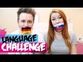 Language Challenge, Slovak vs German | Couple Challenge game, international couple/love