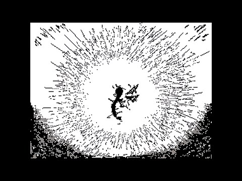 【うごメモ】棒人間バトル　気合い入れて描いたシーン