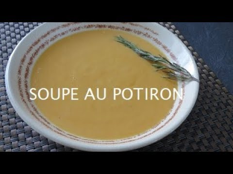 soupe-de-potiron-/-recette-facile