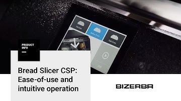 CSP Self-Service Bread Slicer: Ease-of-use and intuitive operation