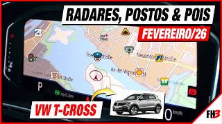 Update of speed cameras, gas stations and POIs for VW T-Cross (February/26) screenshot 4