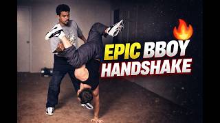 Epic Bboy Handshake Crumbs Stuntman - Style Elements Crew 2001
