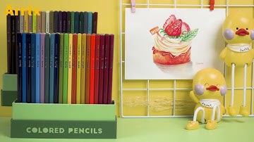 New Release! Arrtx 126 Colored Pencils