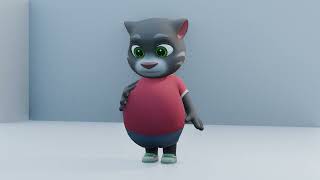 Tom eats something (Talking Tom Vore Animation)
