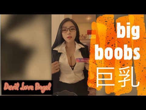 big tits Asian girl downblouse with sexy bra & unbutton shirt |Bigo Live| (2020-7-16) part 360