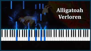 Verloren - Alligatoah (Piano Cover, Begleitung)