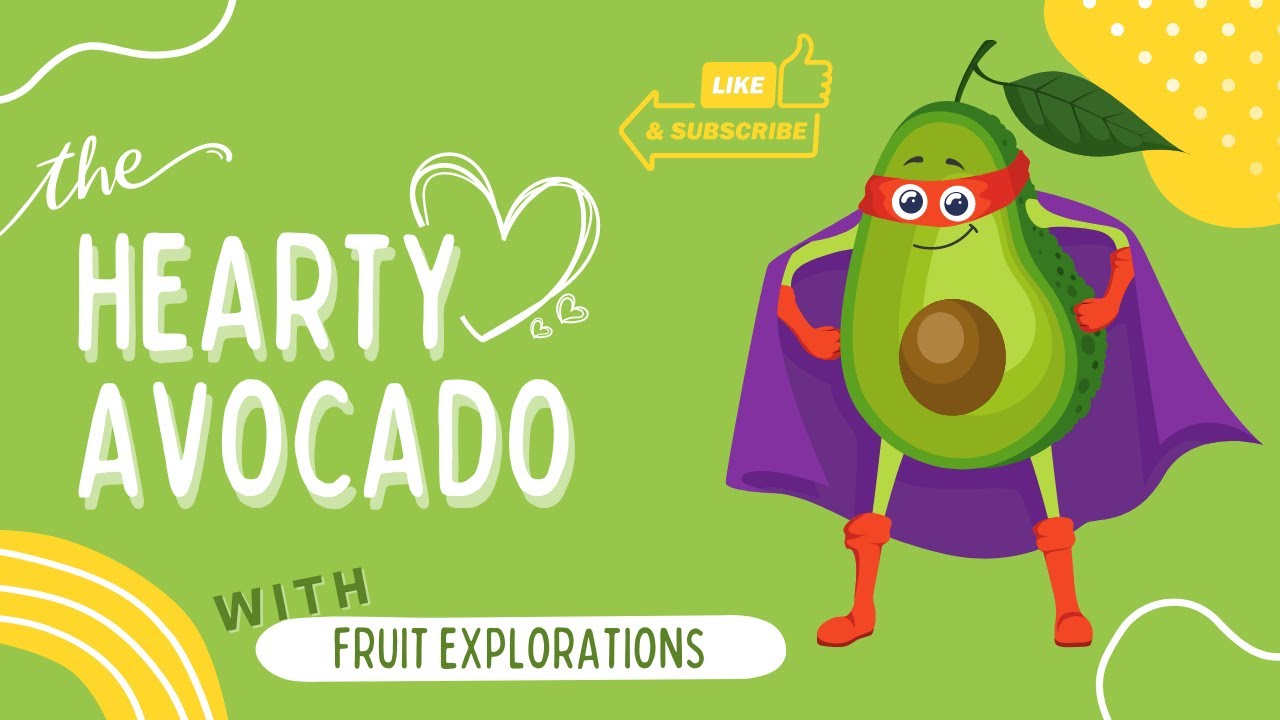 FRUIT FACTS FOR CHILDREN | AVOCADO | Learn about Fruits | Fruit Vocabulary