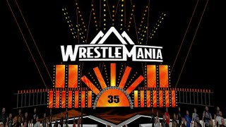 Wr3Dwrestlemania 35 Custom Arenaby Rated Rrs And Y.a.klink In Description