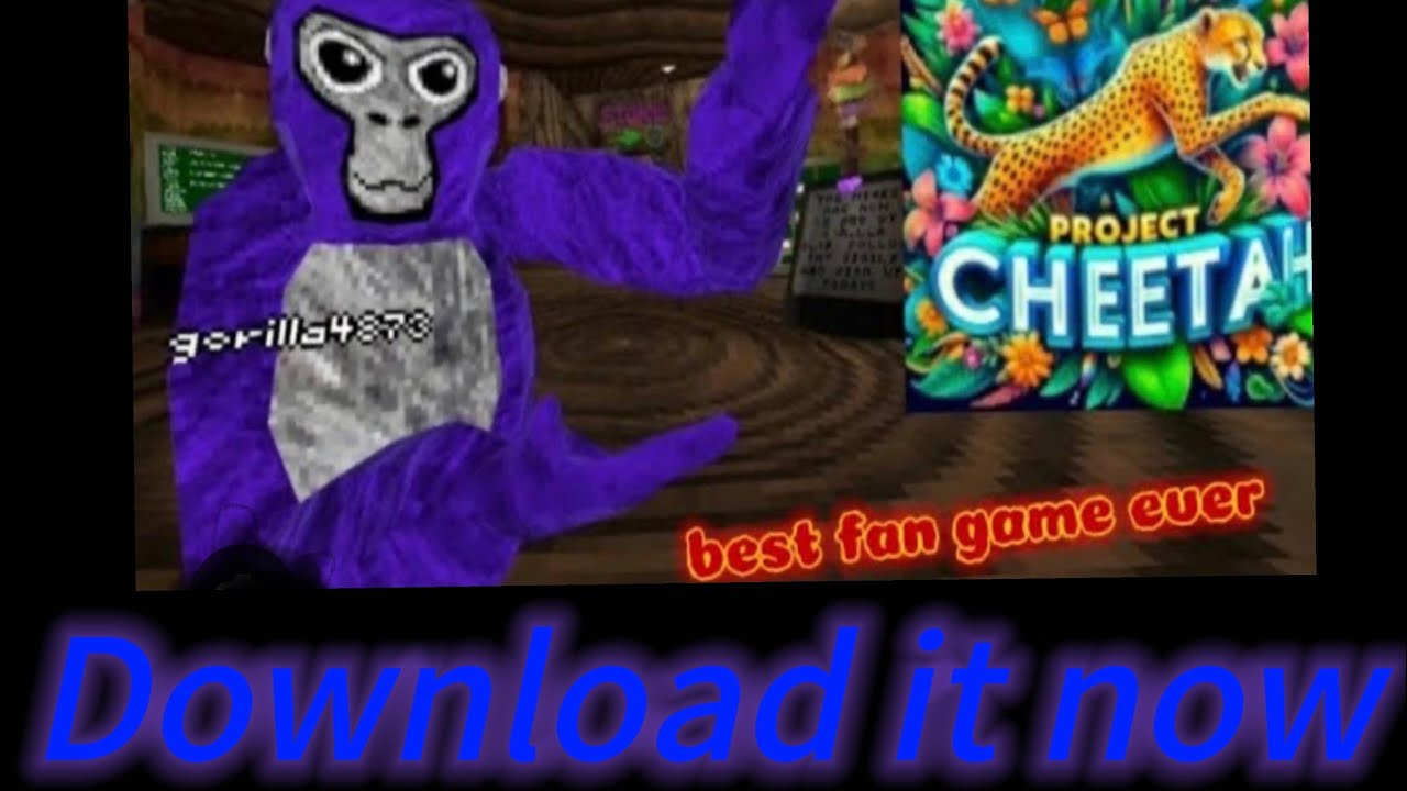 Project Rocks Gtag Project cheetah best gtag fan game +mods +foot painter +free stick ...