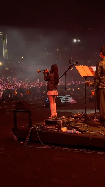 Experience Zhao Lei's Live Night Stage Trumpet Performance 🎺🔥 #zhaolei #trumpet