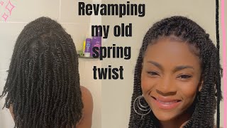 How to Wash and Refresh your Spring Twist in 4 steps