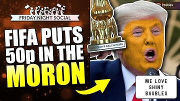 WAR CRIMINAL Given FAKE Peace Prize by MOB BOSS | 🍻 The Friday Night Social