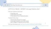 HTTP Error 500.31 Failed to load ASP NET Core runtime - YouTube Http Error 500.31 Failed To Load Asp Net Core Runtime - Youtube
