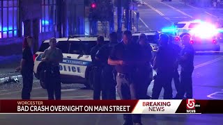 Serious crash under investigation in Worcester