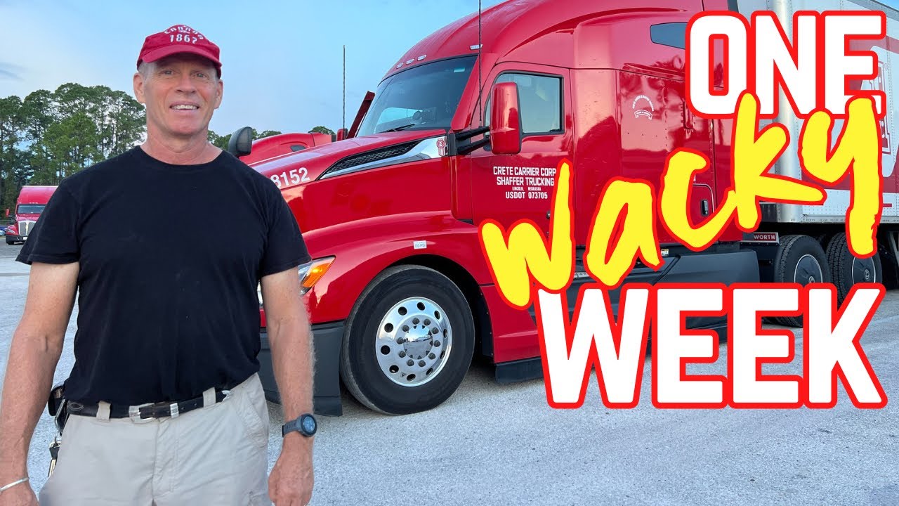 A CRAZY Week in the Life of a Truck Driver - YouTube