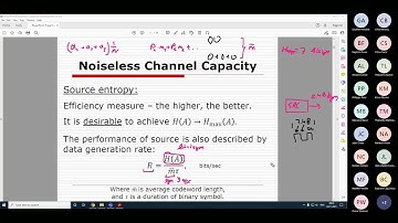 [08] Shannon Limit and Error Correcting Codes. Part 1