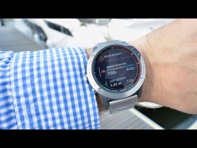 Garmin quatix® 6  Marine Smartwatches