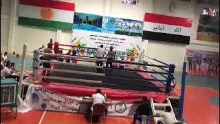 iraq championship kick boxing white Gloves is me
