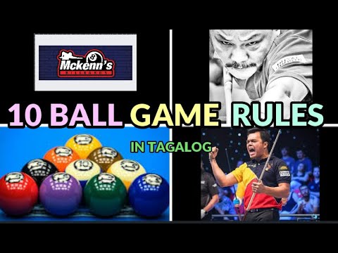 10 Ball Game Rules of Billiard