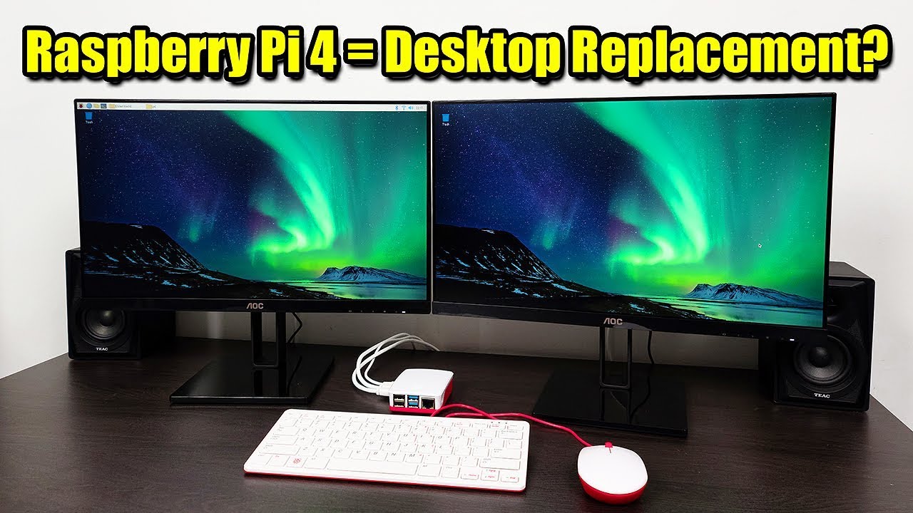 raspberry pi computer  New  Raspberry Pi 4 = Desktop Replacement? Official Pi4 Desktop Kit Setup And Usage