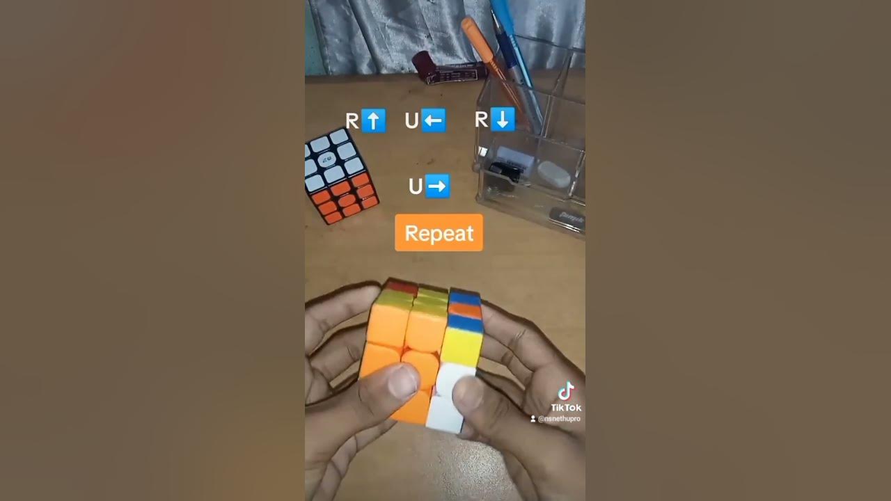 Right hand algorithm in 3x3 rubik s cube youtube