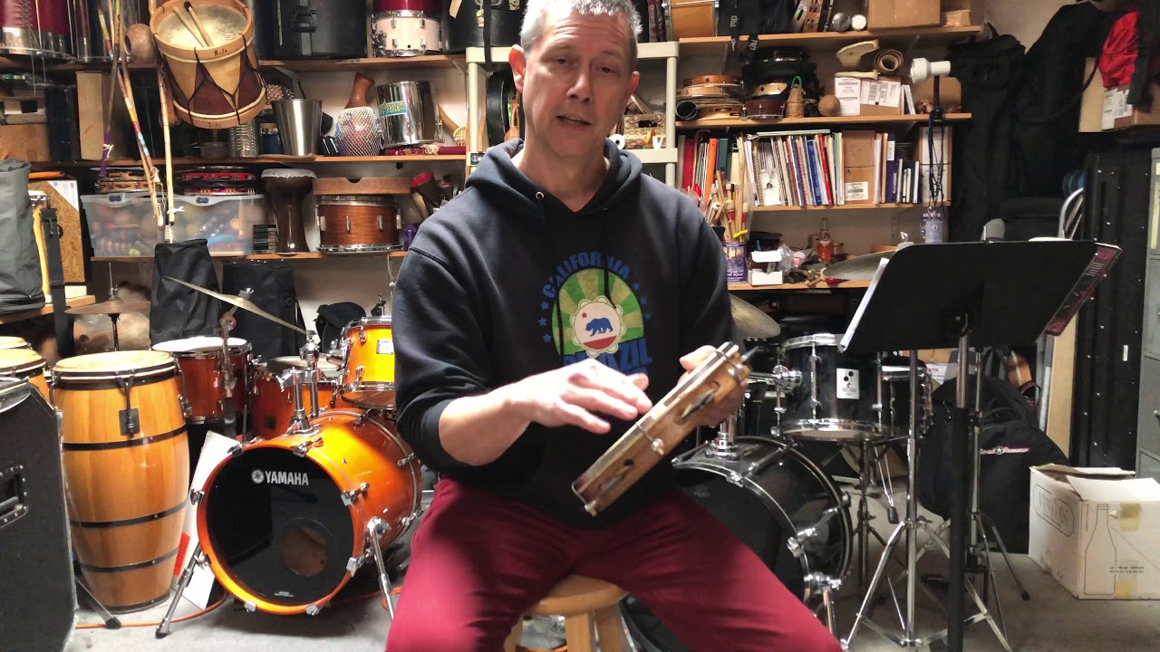 Intro to maxixe on pandeiro with Brian Rice