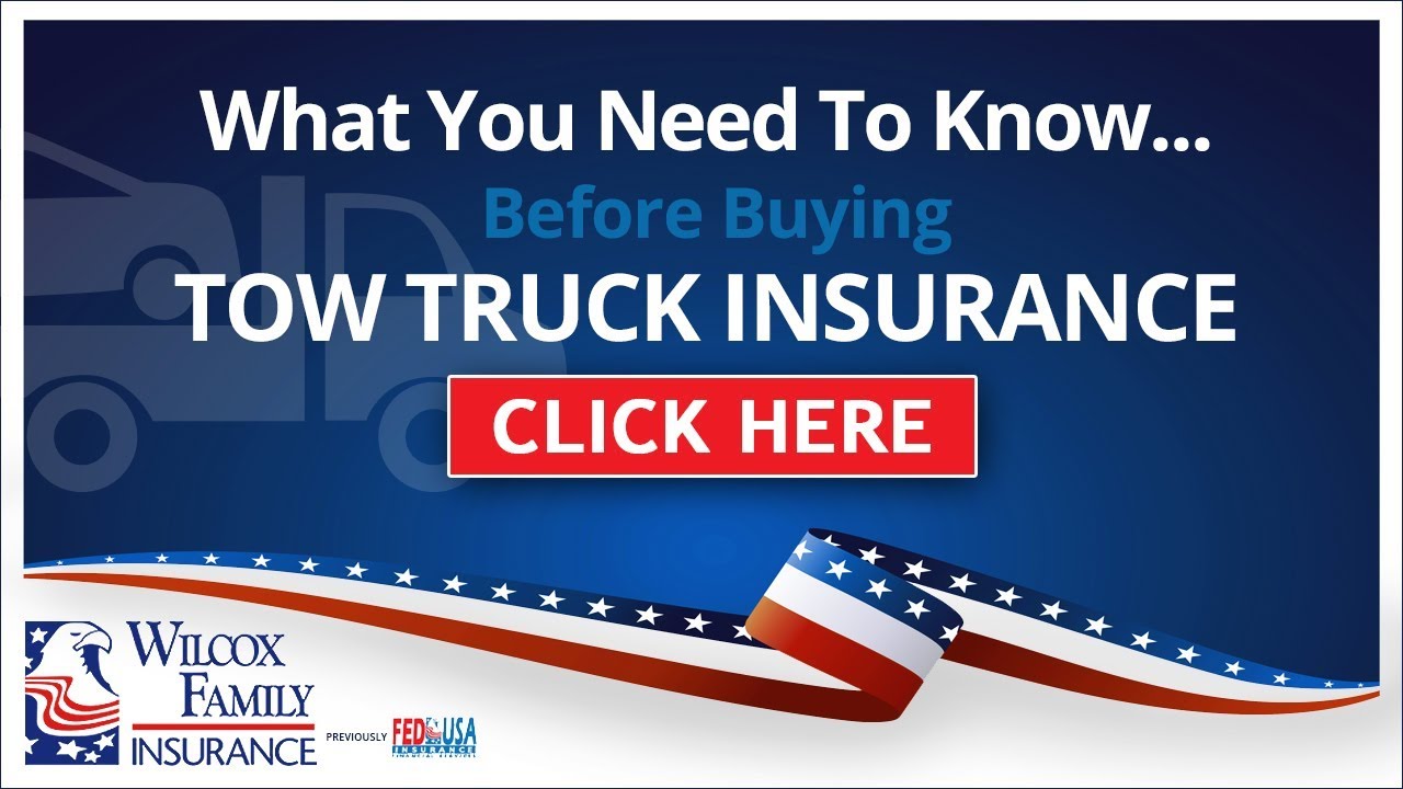 Tow Truck Insurance - YouTube