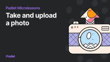 Take and upload a photo