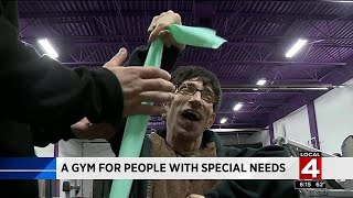 A gym for people with special needs A gym for people with special needs