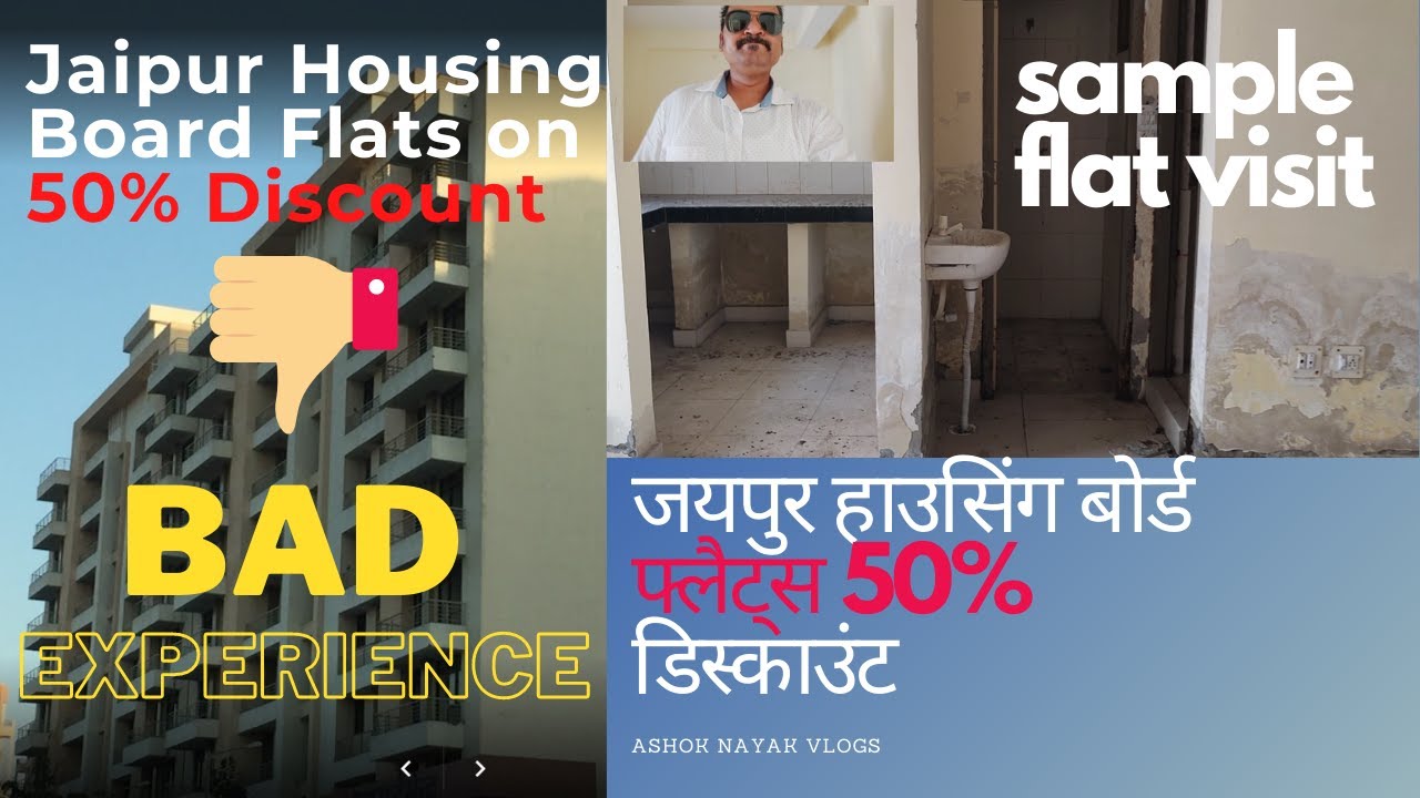 Jaipur Housing Board Flats on 50 Discount Bad Experience (Sample flat