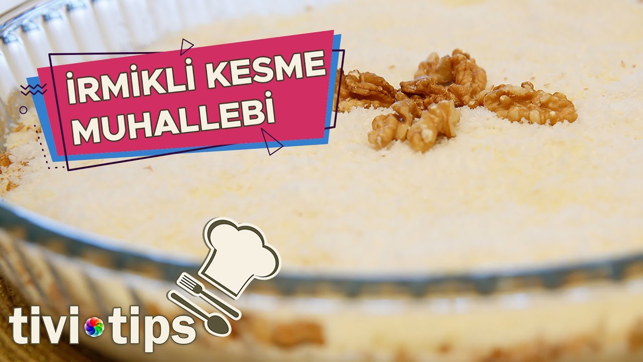 İrmikli Kesme Muhallebi Tarifi | Tivitips Yemek Tarifleri