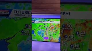 Wet and windy Monday night ahead of icy Tuesday in Vermont, Northern New York