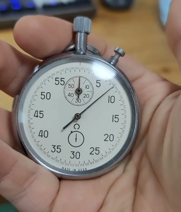 1980's AGAT mechanical stopwatch