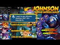 JOHNSON SUPER BROKEN BUILD!! GRABE ANG SHIELD AT DAMAGE!! - MLBB