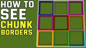How To SEE CHUNK BORDERS In Minecraft Bedrock 1.20