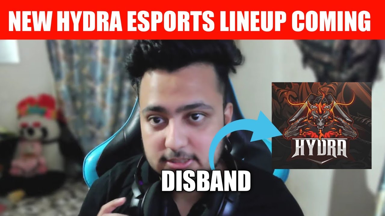 Hydra Harishav confirm Hydra bgmi LINEUP DISBAND🤔 hydraesports
