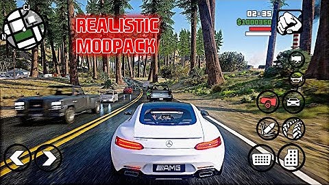 REALISTIC GRAPHICS MODPACK GTA SA ANDROID | WORK 1GB RAM