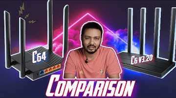 জেনে নিন কোনটা আপনার জন্য | TPLink Archer C6v3.20 vs TPlink Archer C64 | TSP
