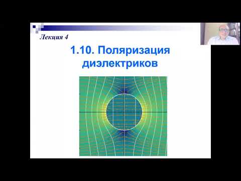 Лекция 4 -1  Поляризация диэлектриков