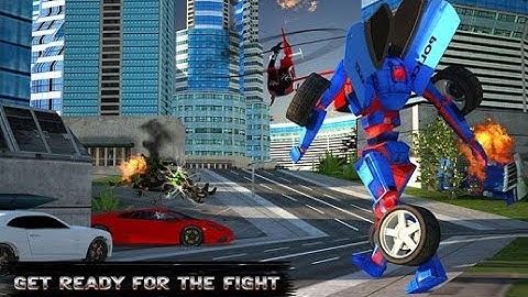 Police Robot Car Simulator Android HD Gameplay