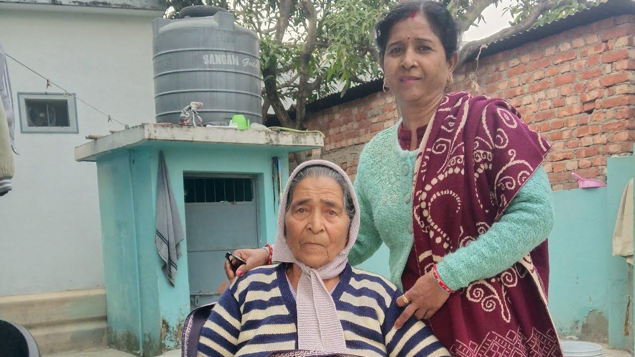 आज मां से मिलने मायके गई ♥️🙏🙏