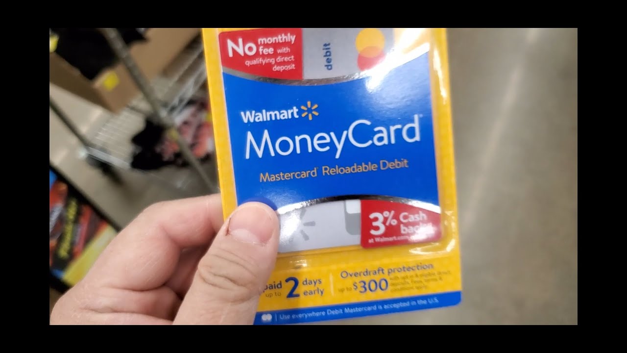 Reloadable Debit Mastercard WALMART RELOADABLE DEBIT MONEY CARD / MASTERCARD - IS THIS ANY GOOD ...