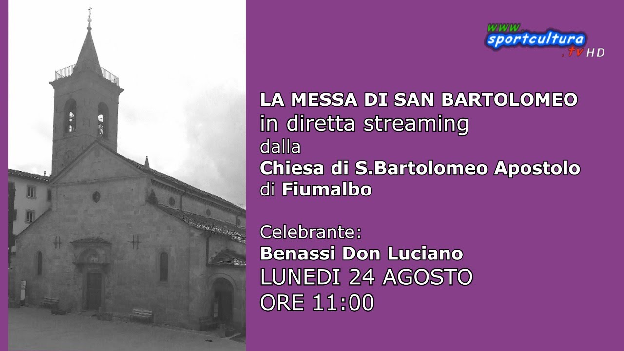 LA SANTA MESSA DI SAN BARTOLOMEO