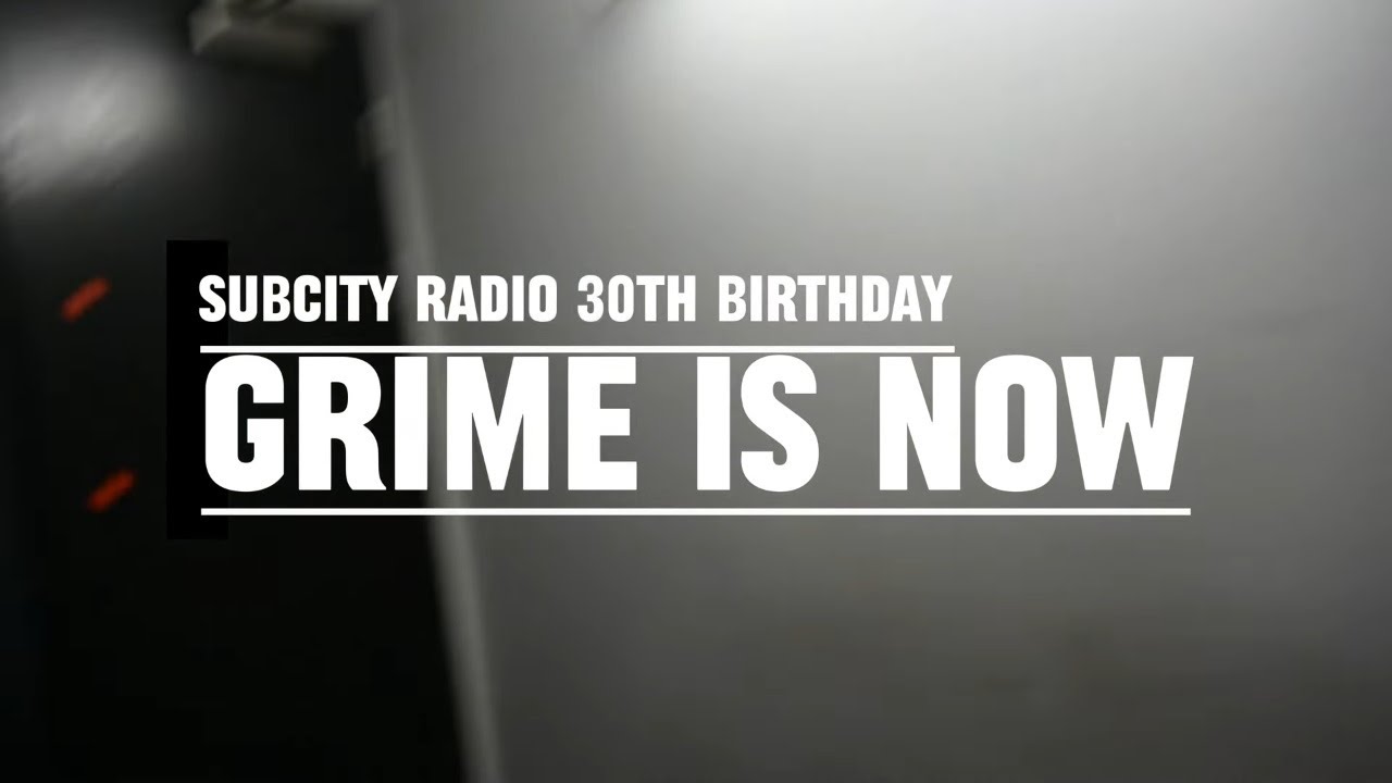 GRIME IS NOW | Subcity 30 Live Set @ Art School Glasgow