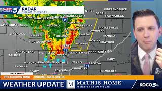 Severe storm update!