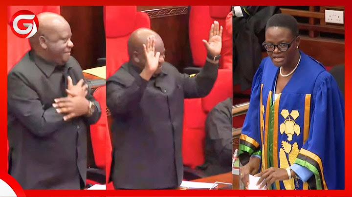NDUGAI AGOMA KUONGEA BUNGENI – SPIKA TULIA AFICHUA -"AMESEMA MANENO YANGU NDIO YA BUNGE ZIMA"