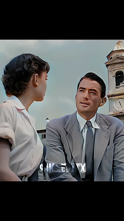 Adorable Moments from the Most Romantic Film Roman Holliday (1953) | Audrey Hepburn 🤍 Gregory Peck
