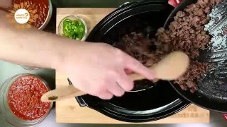 5 Ingredient Slow Cooker Beer Chili