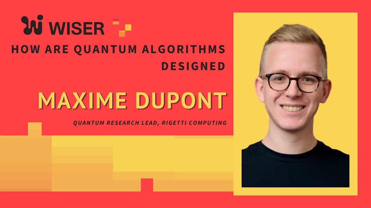 How are Quantum Algorithms Designed - Maxime Dupont